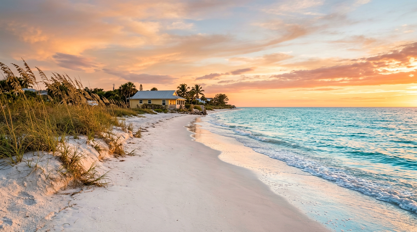 Indian Rocks Beach Florida quiet white sand beach