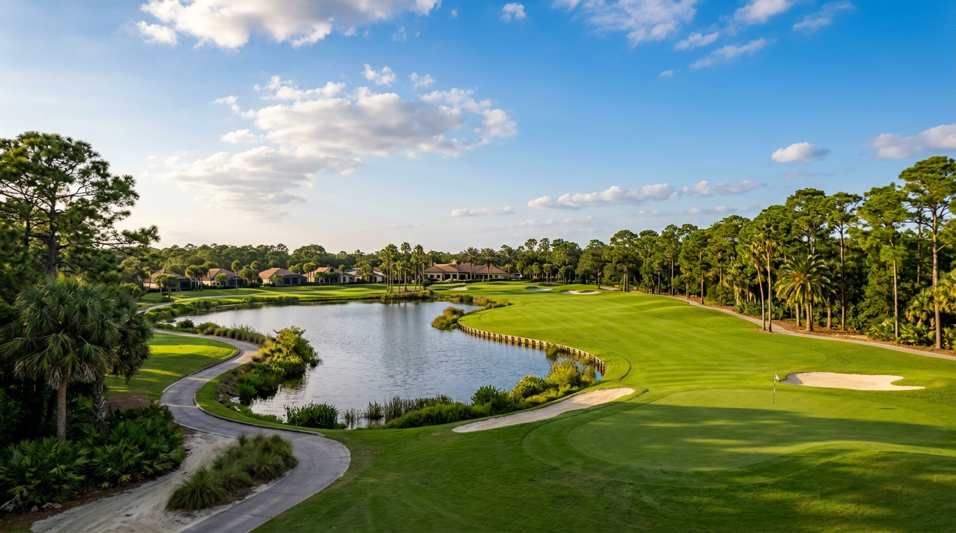 Palm Harbor Florida Innisbrook-style golf resort scene